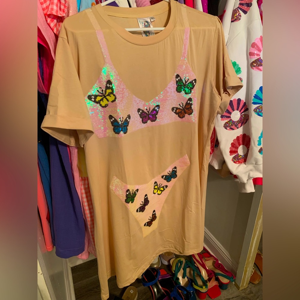 Butterfly Bikini Coverup